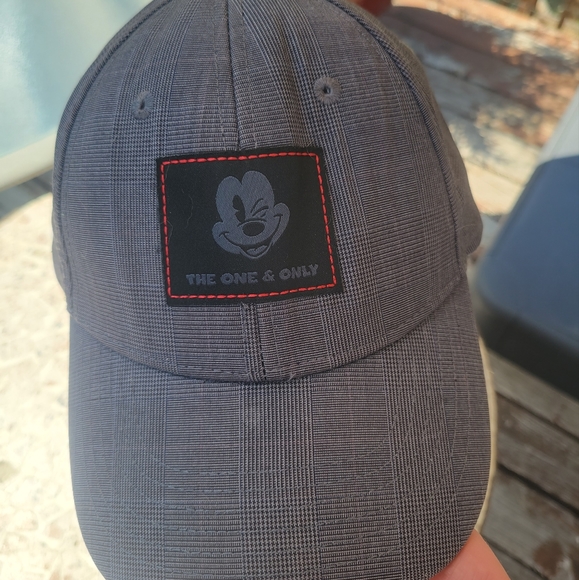 Disney Parks Unisex Adult ball cap gray color Mickey The One & Only - Picture 15 of 16